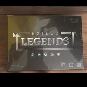NEW✨ Exiled Legends Card Game 2 - 5 players Factory Sealed!
